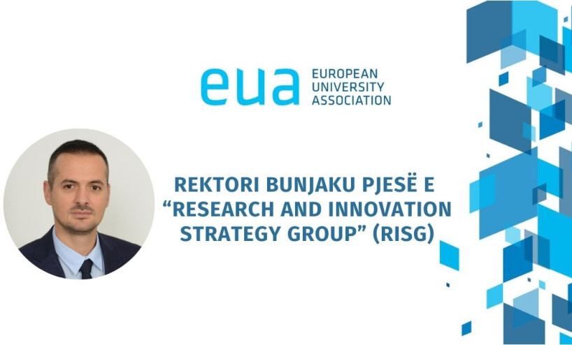 Rector Bunjaku part of the Research and Innovation Strategy Group (RISG)